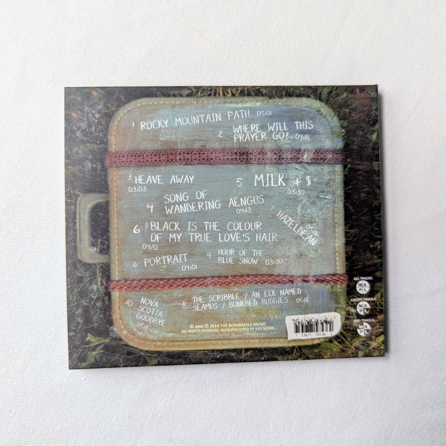 Grassy Roads, Wandering Feet - CD